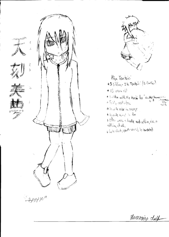 Miyu's Profile Picture, not very well-scanned